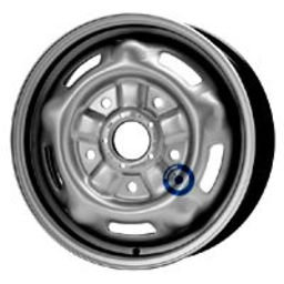  Plechový disk FORD 5,5x16 5x160 ET56 65 KFZ 